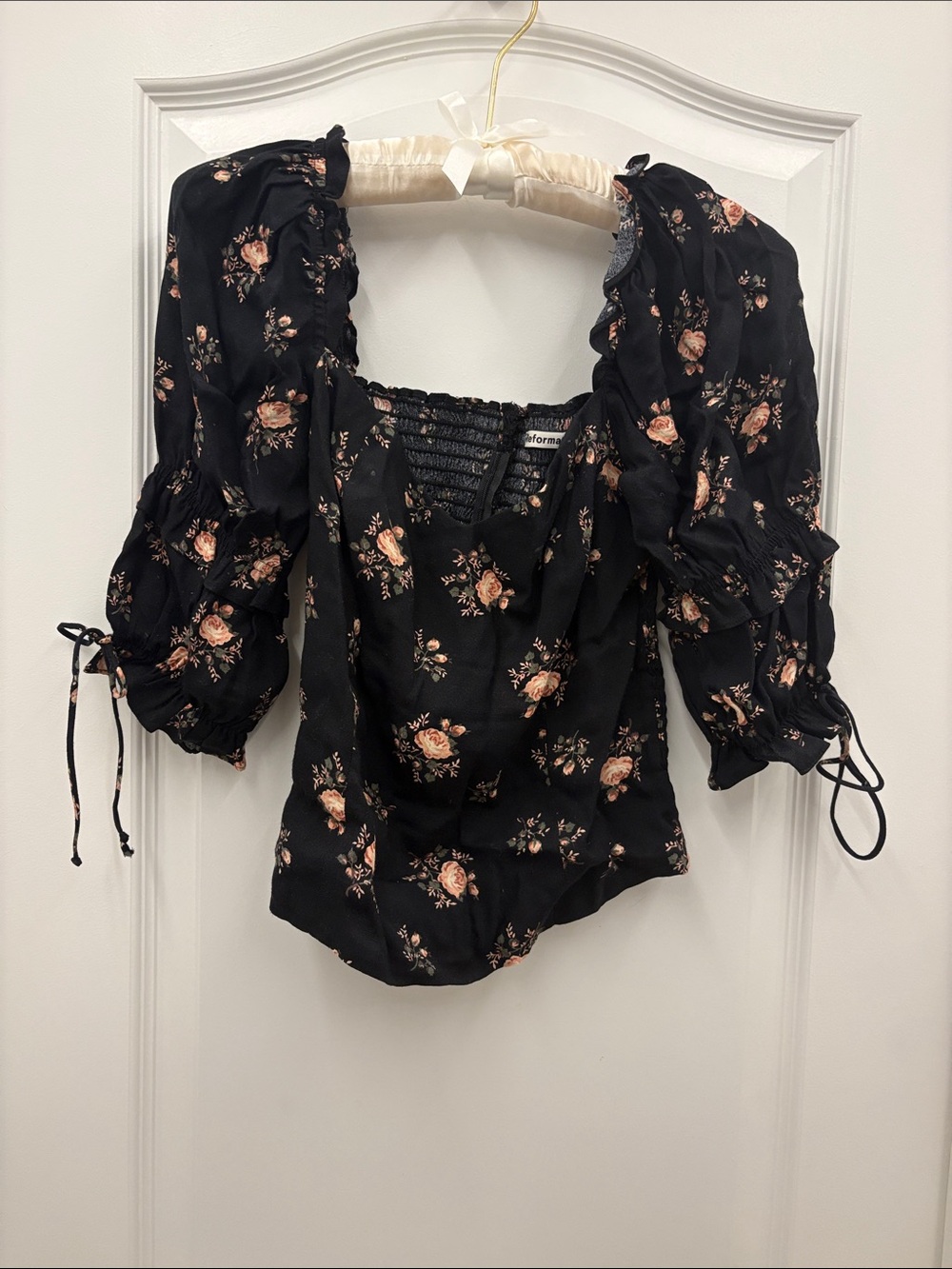 Reformation floral top